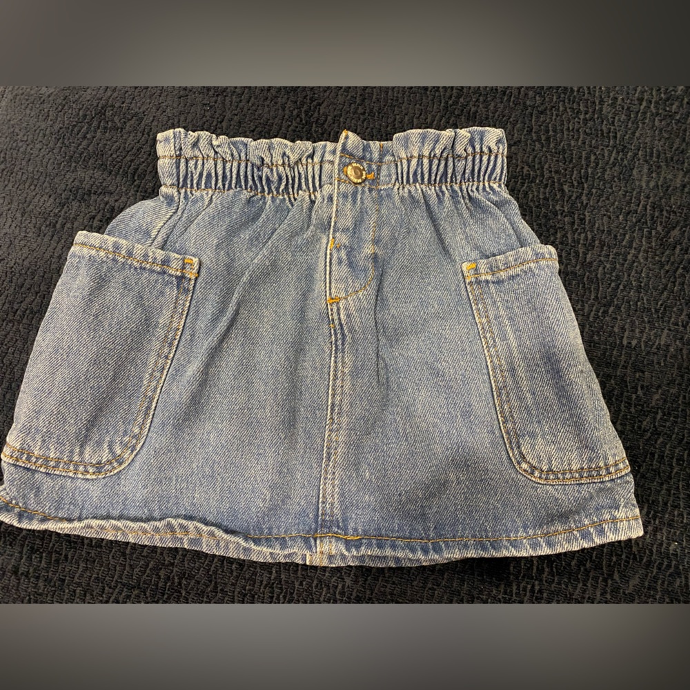 Zara Girls Denim Skirt Size 3-4 years